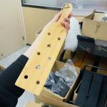Bamboo Handle Spanking Paddle with Holes