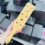 Bamboo Handle Spanking Paddle with Holes