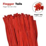 Suede Leather Flogger with 50 Falls for Couples