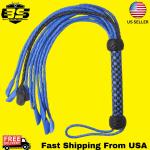 Dual Color Leather Flogger for BDSM Play