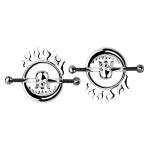 Adjustable Nipple Clamps for Couples' Bondage Fun