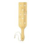 Bamboo Handle Spanking Paddle with Holes