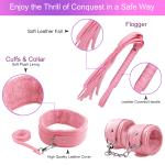 10-Piece Multicolor BDSM Bondage Restraint Kit