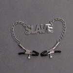 Nipple Clamps with Chain for Bondage Play