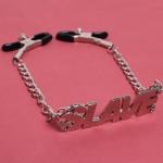 Nipple Clamps with Chain for Bondage Play