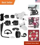 Beginner's 7-Piece Black BDSM Bondage Kit