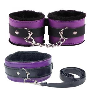 Bondage Restraint Kit with Handcuffs and Collar