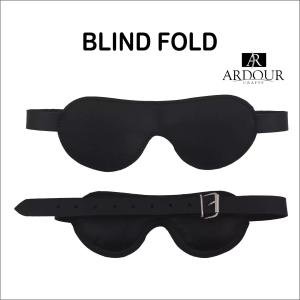 Adjustable Leather Eye Mask for Couples Role Play
