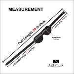 Adjustable Leather Eye Mask for Couples Role Play