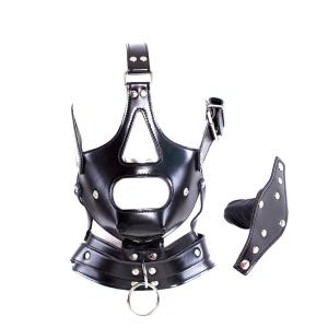 Detachable Plug Mouth Gag Harness for Bondage