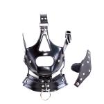 Detachable Plug Mouth Gag Harness for Bondage