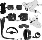 Beginner's 7-Piece Black BDSM Bondage Kit