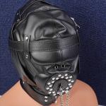 Open Mouth Gag Mask with Head Harness