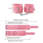 10-Piece Multicolor BDSM Bondage Restraint Kit