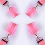 Cozy Bed Restraint Harness and Handcuffs Set