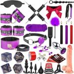 36-Piece BDSM Restraints Kit for Everyone