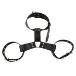Adjustable Breast Bondage Restraints with Nipple Clamps