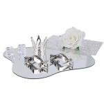 Leather Nipple Clamps and Breast Bondage Belt