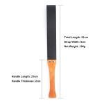 PU Leather Paddle Whip with Wooden Handle
