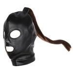 Sensory Deprivation Bondage Head Harness Mask