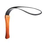 PU Leather Paddle Whip with Wooden Handle