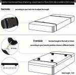 Soft Adjustable Bed Restraint Straps for BDSM Fun