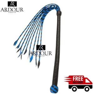 Leather Cat-O-Nine Tails with Soft Tassels