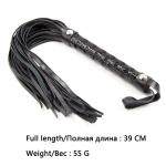 PU Leather Flogger Whip for BDSM Play