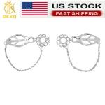 Nipple Clamp with Chain for Couples' Play