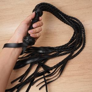 PU Leather Flogger Whip for BDSM Couple Play