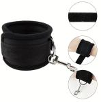 Soft Adjustable Bed Restraint Straps for BDSM Fun