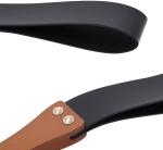 Purple Leather Flogger Whip for Couples