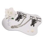 Neck Collar with Nipple Clamps for Bondage