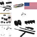 Adjustable BDSM Restraint Set with Blindfold & Collar