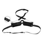 Wearable Leather Nipple Clamps for Breast Bondage