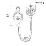 Nipple Clamp with Chain for Couples' Play