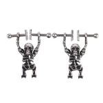 Neck Collar with Nipple Clamps for Bondage