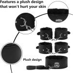 Beginner-Friendly 7-Piece Black BDSM Kit