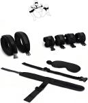 Adjustable BDSM Restraint Set with Blindfold & Collar