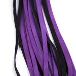 Purple Leather Flogger – Deluxe BDSM Whip for Couples