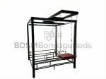 BDSM Bondage Bed Frame with Restraints