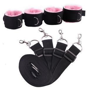 Cozy Bed Restraint Harness and Cuff Set