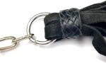 Real Leather Black Bondage Tassels for Couples