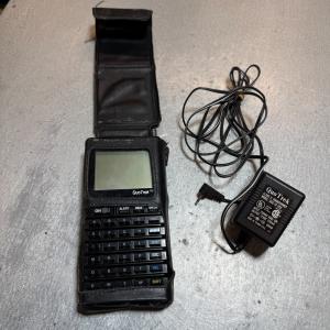 1980s Quotrek Stocks & Commodities Handheld Device