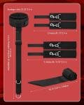 Bondage Kit with Neck and Wrist Restraints
