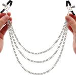 Adjustable Nipple Clamps with Soft Tips for Couples