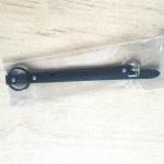 Black Leather O Ring Mouth Gag for Bondage Fun