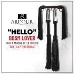 Genuine Leather Floggers Set for Couples