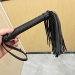 42cm PU Leather Spanking Whip Flogger Paddle