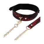 Lace Collar and Lead Set with Blindfold